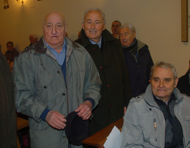 Coppi firends at his 2013 memorial