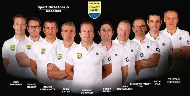 Tinkoff-saxo coaches