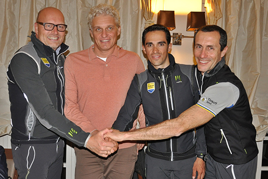 Tinkoff at meeting