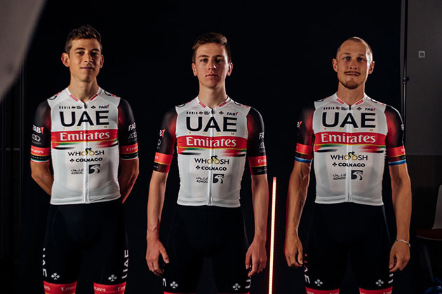 UAE Team Emirates kit