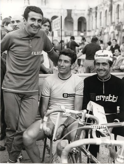 Bitossi, Gimondi, and Zilioli in the 1971 Giro