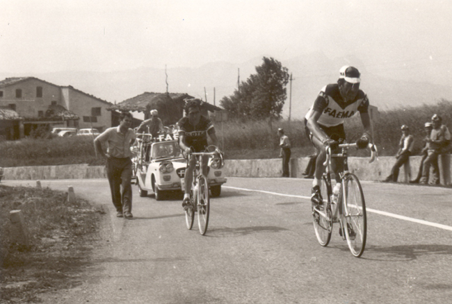 Vittorio Adorni in the 1968 Giro d'Italia