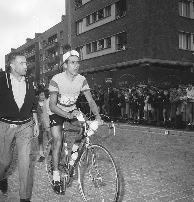 Federico Bahamontes in the 1960 Tour de France