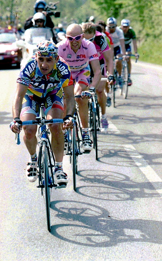 Paolo Bettini and Stefano Garzelli