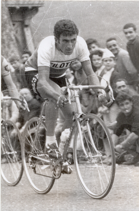 Franco Bitossi in the 1968 Tour de France red points jersey