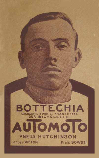 1924 Automoto ad featuring Bottecchia