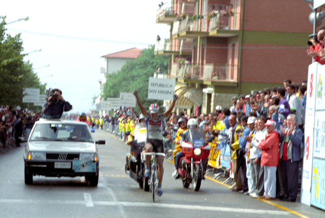 Chiappucci wins the 1989 Coppa Placci