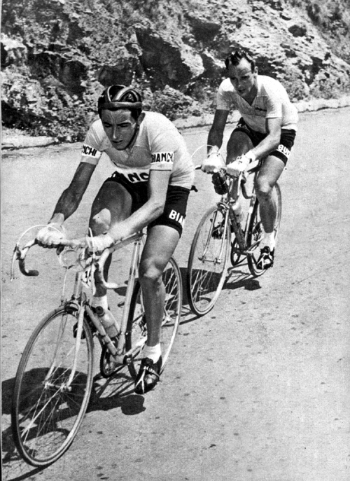 1953 Giro d'Italia: Fausto Coppi and Hugo Koblet