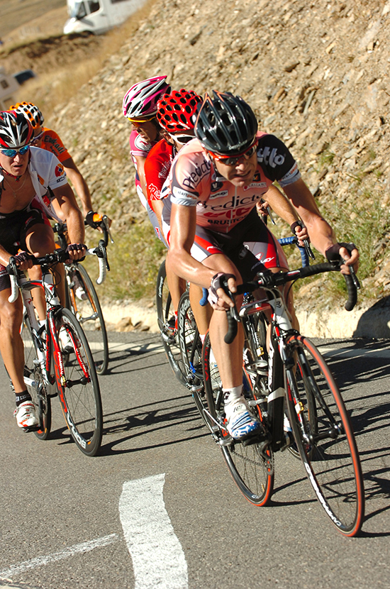 Evans at the 2007 Vuelta