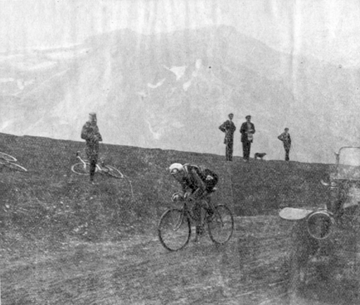 Francois Faber in the 1913 Tour de France