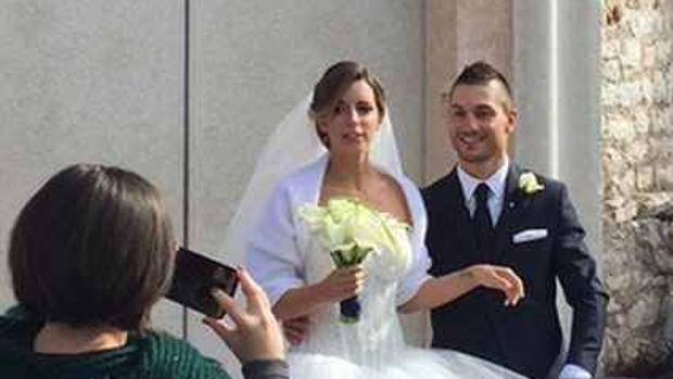 Andrea Guardini gets married