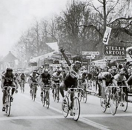 Barry Hoban wins 1974 Gent-Wevelgem