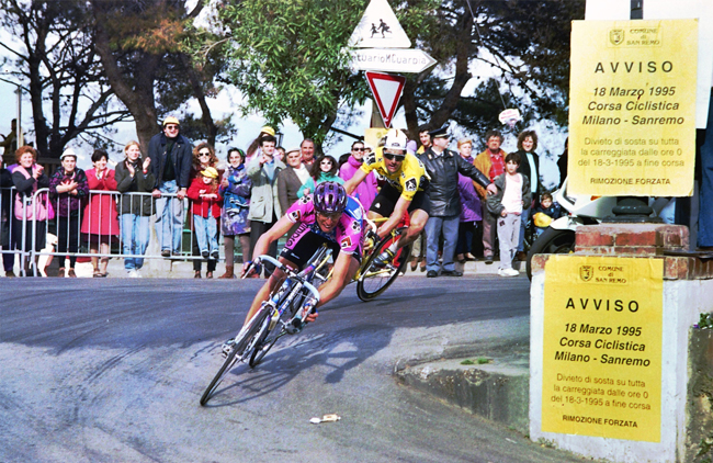 Laurent Jalabert and Maurizio Fondriest