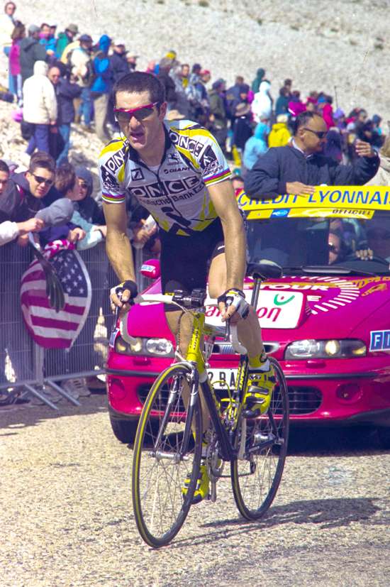 Jalabert climbs Mt Ventoux