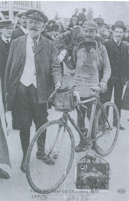 Octave Lapize wins the 1910 Tour de France