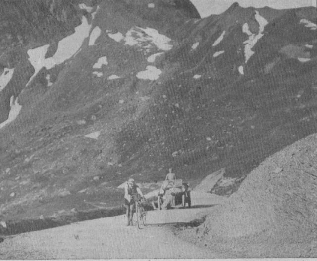 Octrave Lapize on the Tourmalet