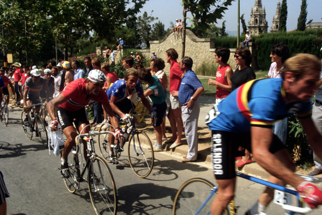 LeMond at the Barcelona Worlds in 1984