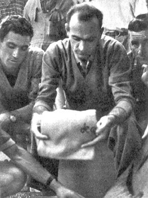 1950 Tour de France: Magni pack his yellow jersey