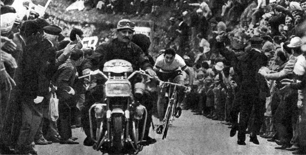 Eddy Merckx in the 1968 Giro d'Italia