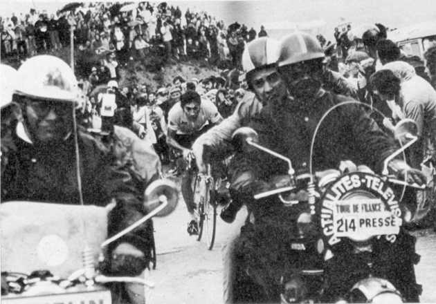 Eddy Merckx in the 1974 Tour de France