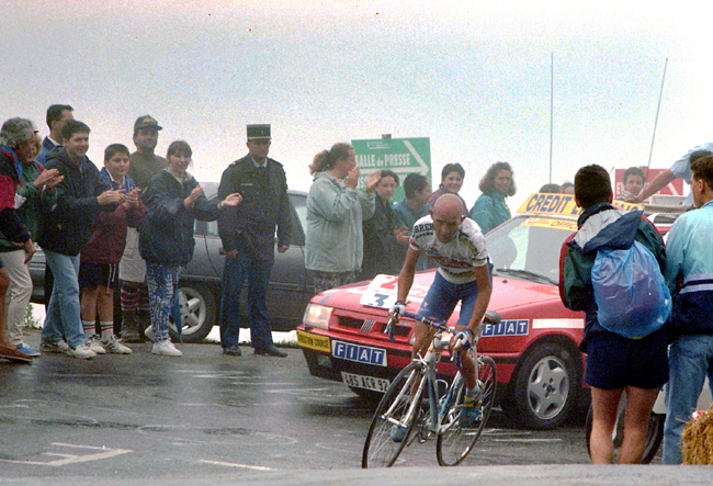 Marco Patani in the 1995 Tour de France