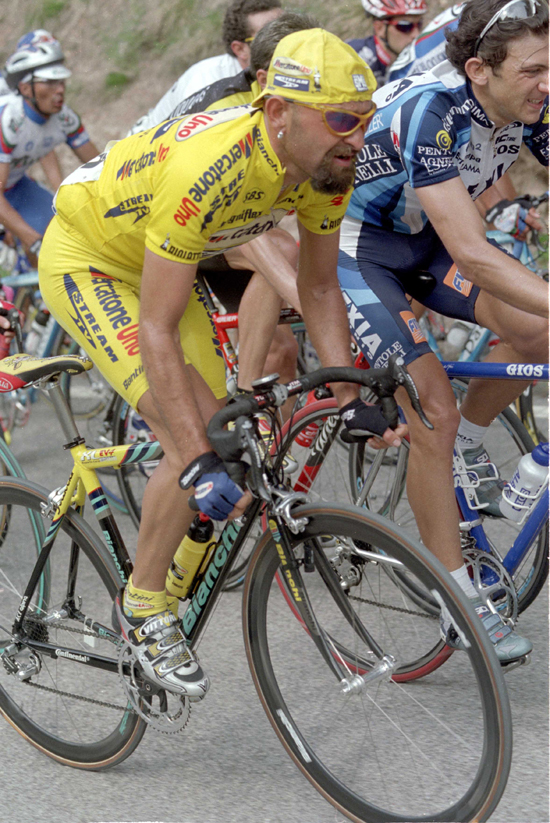 Pantani in the 2001 Giro del Trentino