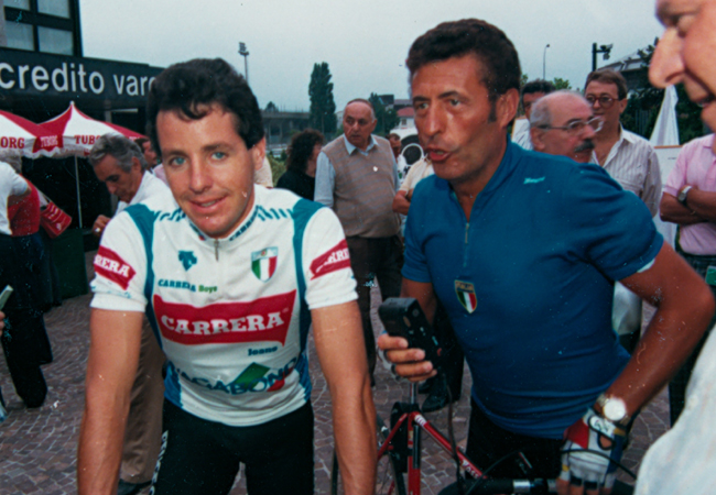 Roche at the 1987  Tre Valli Varesine