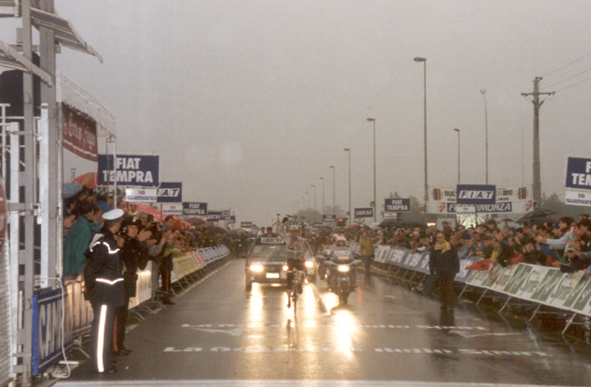 Tony Rominger wins the 1992 Giro di Lombardia