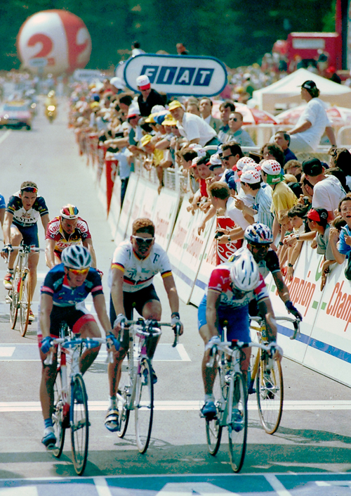 Ullrich finishes stage 3 of the 1997 Tour de France