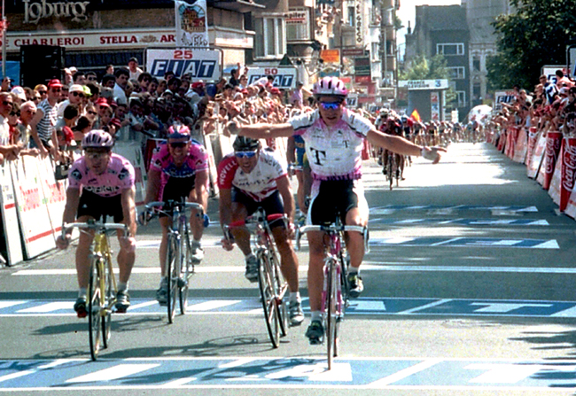 Erik ZAbel wins stage 6 of the 1995 Tour de France