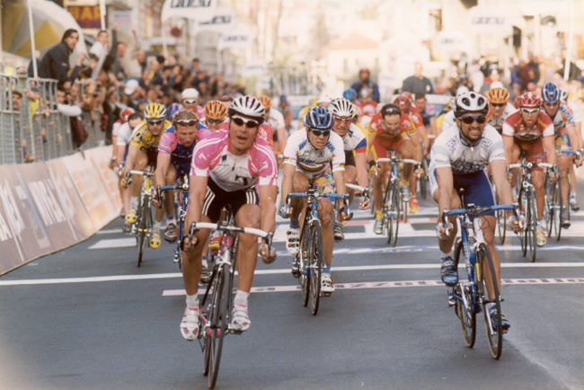 Zabel at the 1998 milano San Remo