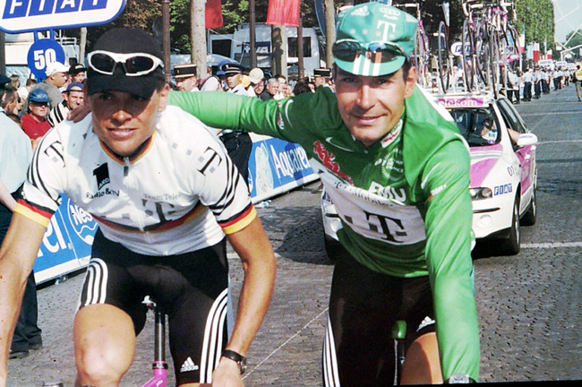 Erik Zabel in the 2001 Tour de France