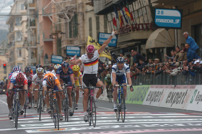 Erik Zabel at Milano Sanm Remo