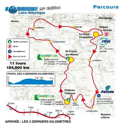 Classic Loire-Atlantique map