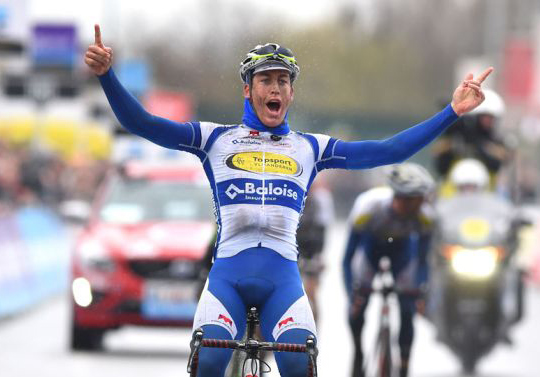 Dwars door Vlaanderen finish