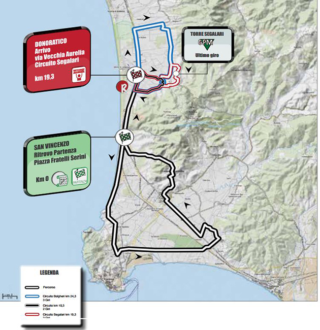 2016 Costa Etruschi map