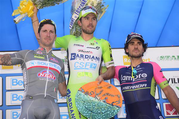 2015 GP Beghelli podium