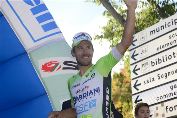 Race winner Sonny Colbrelli