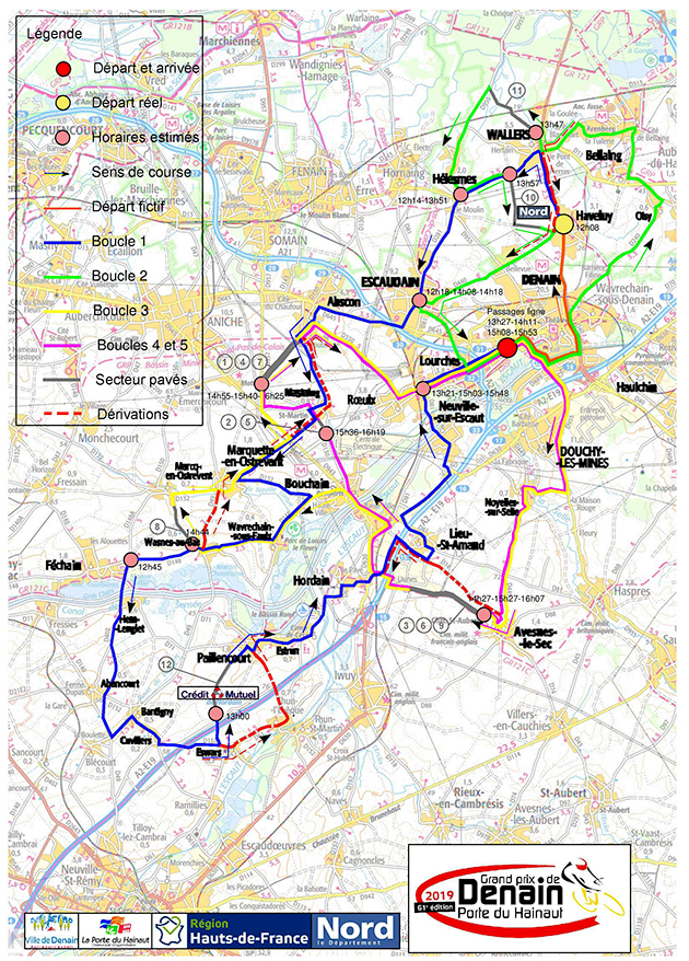 GP Denain map