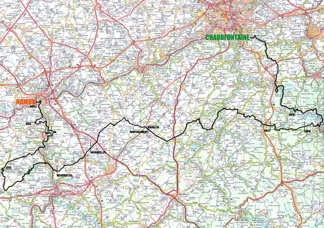 2015 GP Wallonie map and profile