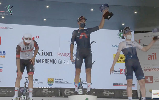 Lugano podium