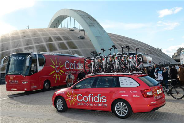 Cofidis equipment