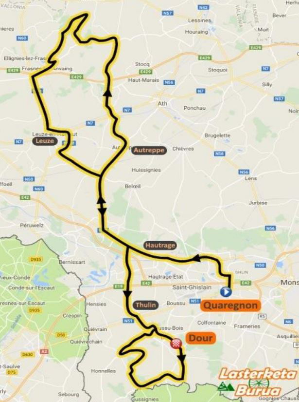 2018 LE Samyn map