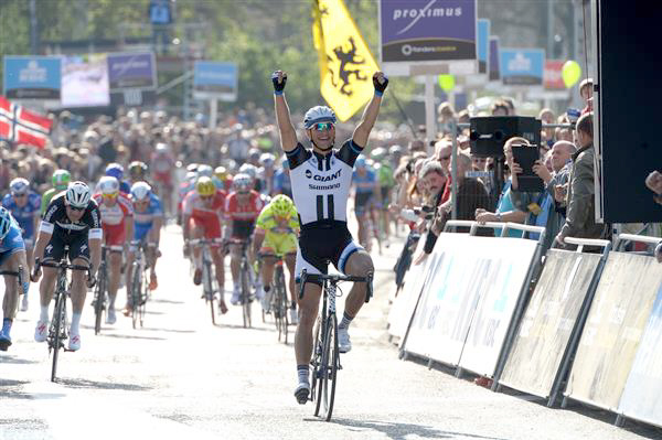 Marcel Kittel wins the 2014 Scheldeprijs