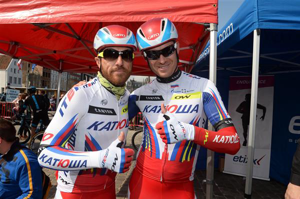 Luca Paolini and Alexander Kristoff