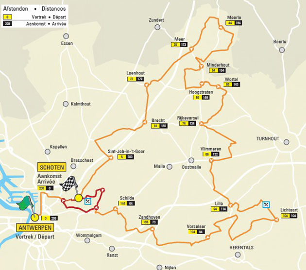 2016 Scheldeprijs map