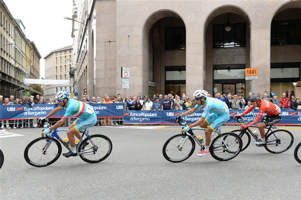 Vincenzo Nibali and Fabio Aru