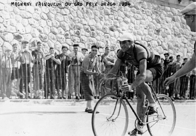 Magnani wins the Gran Prix Urago in 1934