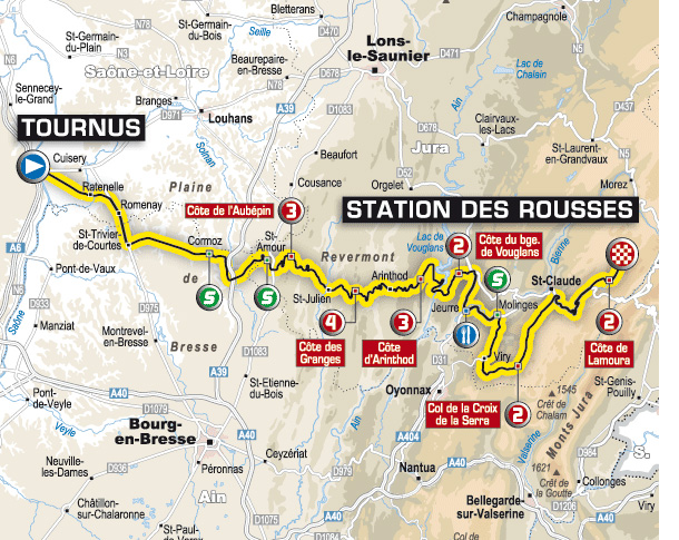 Stage 7 route map