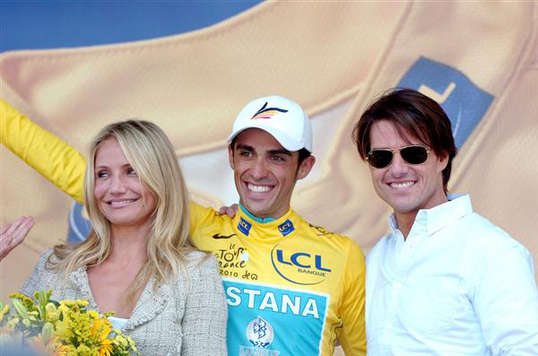 Contador with Tom Cruise and Cameron Diaz